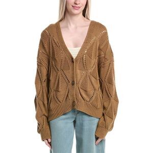Labiz Womens  Cardigan, Brown